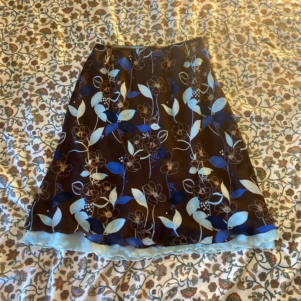 Floral Ann Taylor Loft skirt, size 6